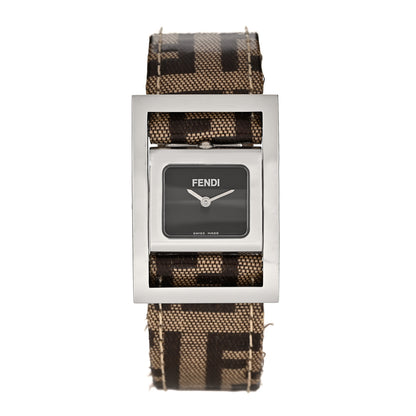 Fendi Stainless Steel Canvas 26mm 5010L Quartz Watch 1 of 4