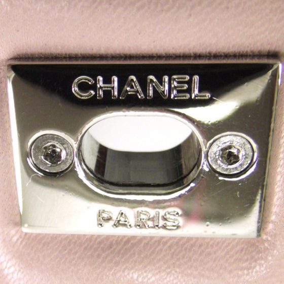 Chanel Lambskin Medium Double Flap Light Pink 11 of 12
