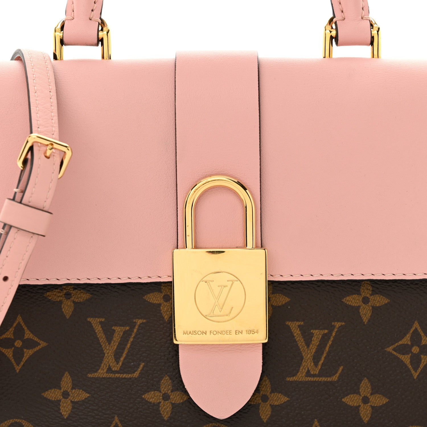 Louis Vuitton Monogram Locky BB Rose Poudre 7 of 12