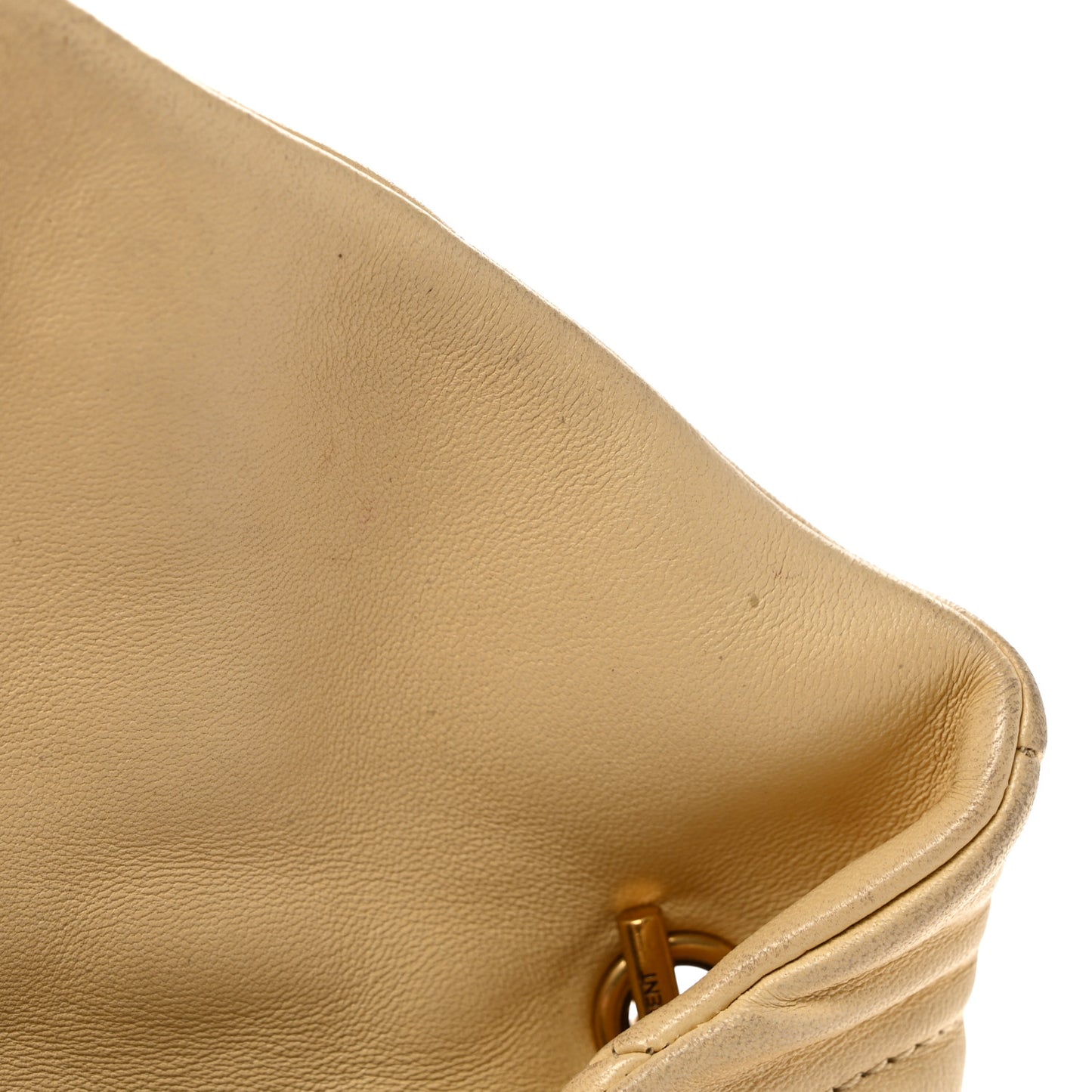 Lambskin Quilted Toy Loulou Puffer Monogram Chain Satchel Juane Pale
