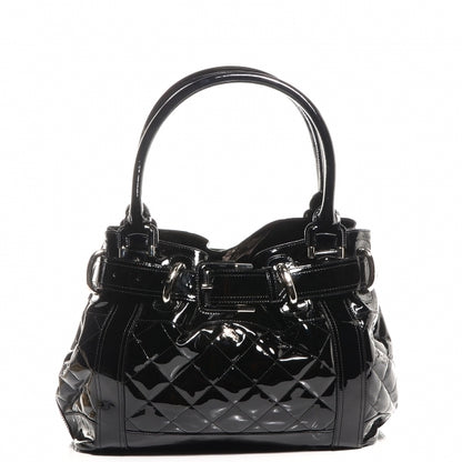 Burberry Patent Quilted Beaton Black 1 of 17