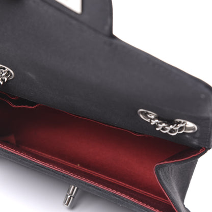 Chanel Grosgrain Mini Square Flap Bijoux Chain Black 4 of 9