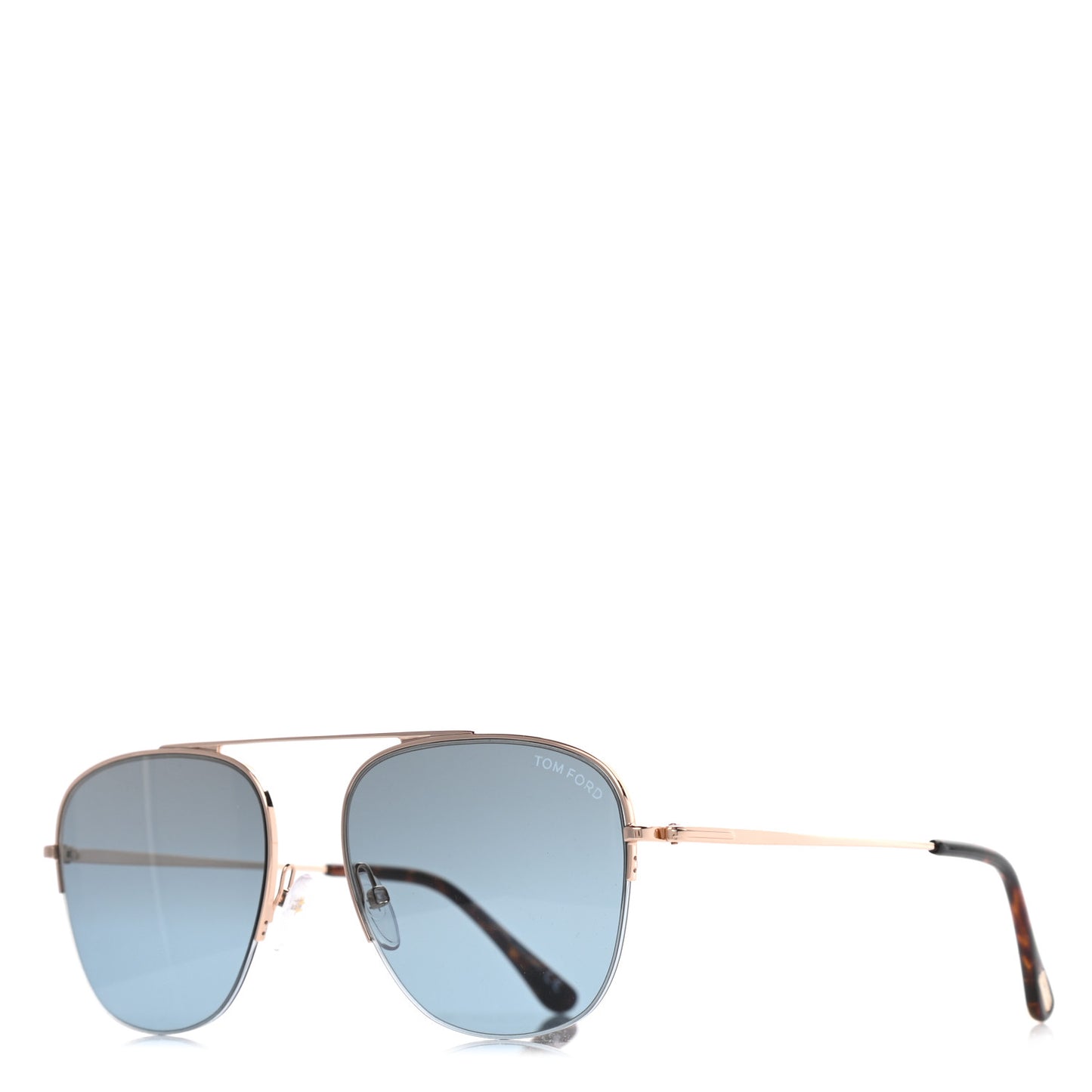 Abott Sunglasses TF667 Gold Light Blue