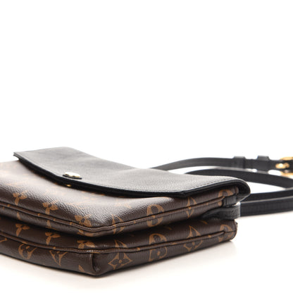 Louis Vuitton Monogram Twice Pochette Black 10 of 11