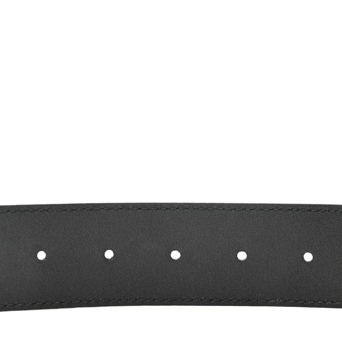 Textured Calfskin Double G 40mm Belt 85 34 Black
