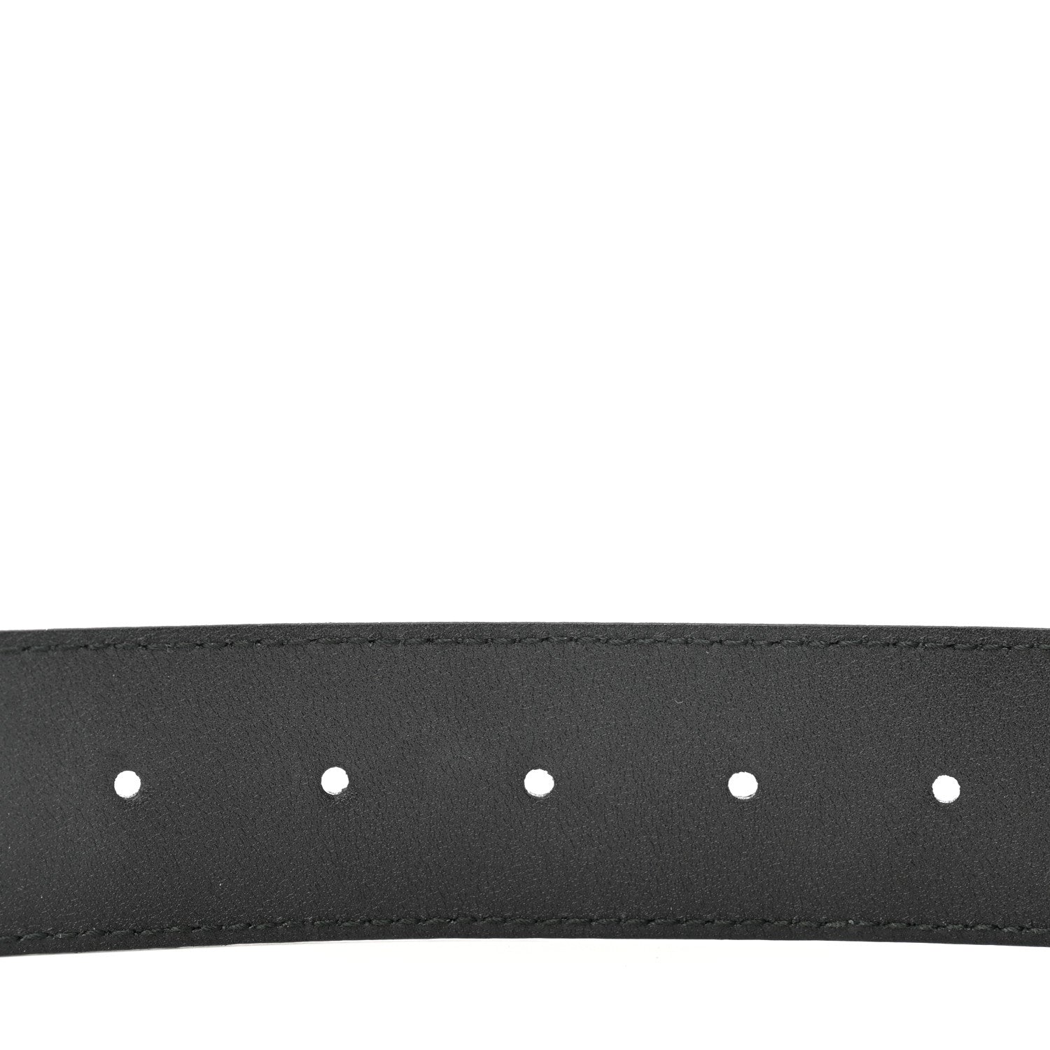 Gucci Textured Calfskin Double G 40mm Belt 85 34 Black 4 of 5