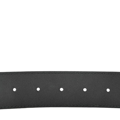Gucci Textured Calfskin Double G 40mm Belt 85 34 Black 4 of 5