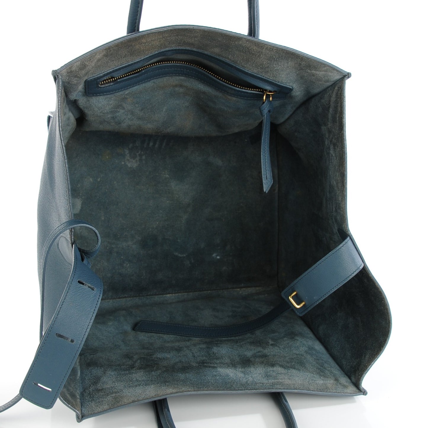 Supple Calfskin Medium Phantom Luggage Slate Blue