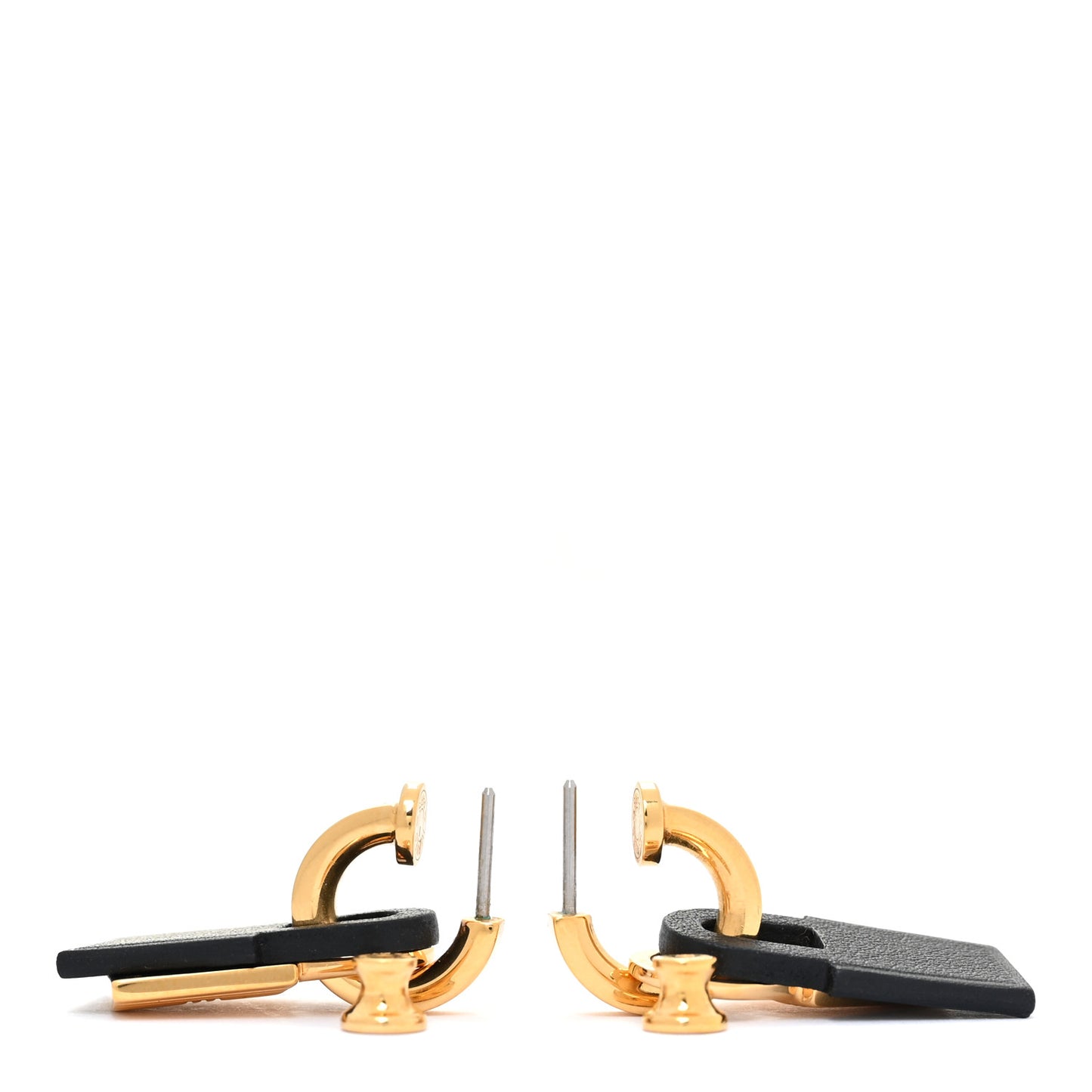 Gold Swift O'Kelly Earrings Black
