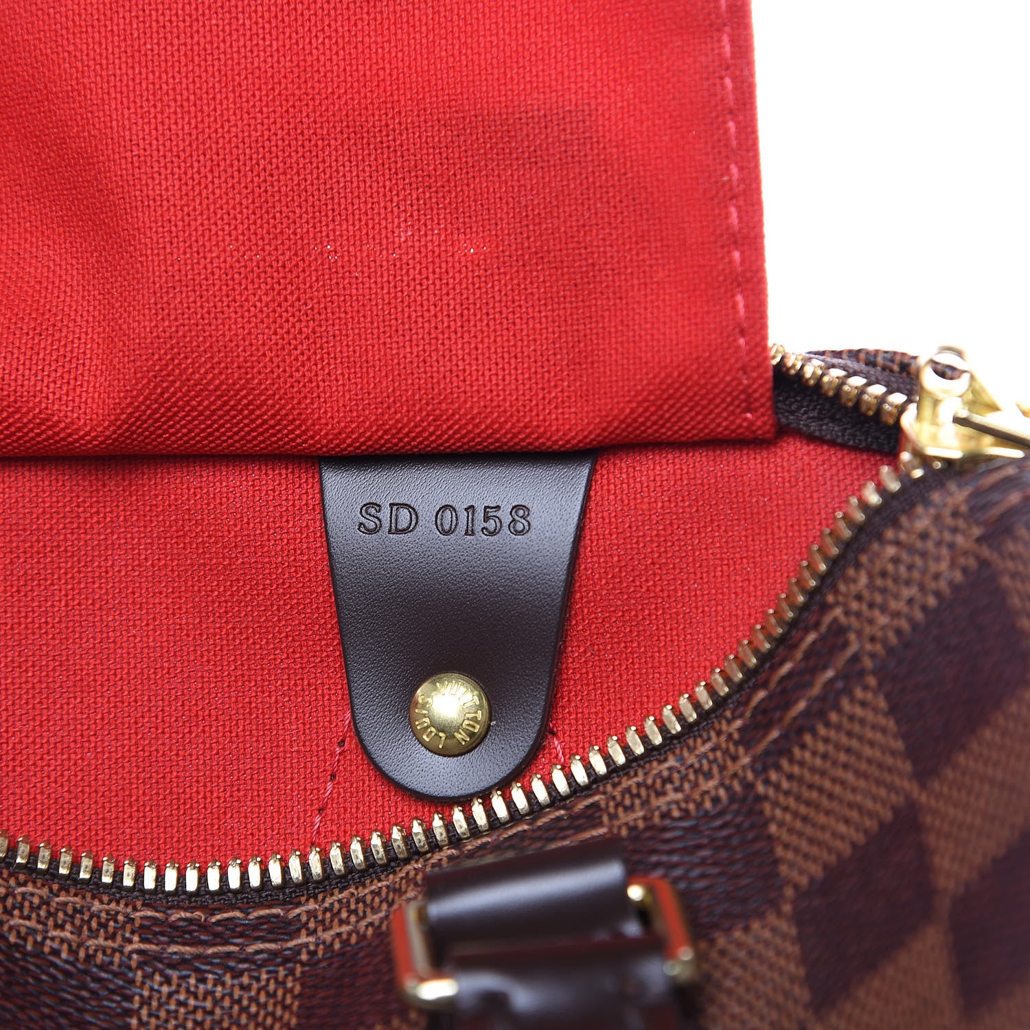 Louis Vuitton Damier Ebene Speedy Bandouliere 25 6 of 10