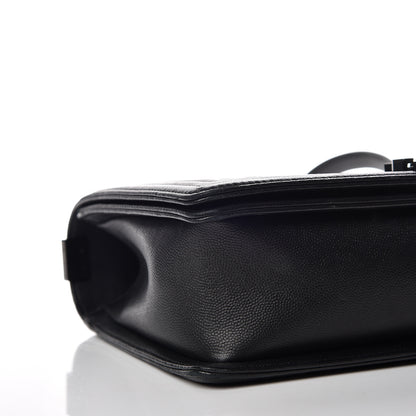 Chanel Caviar Quilted New Medium Boy Flap So Black 4 of 16