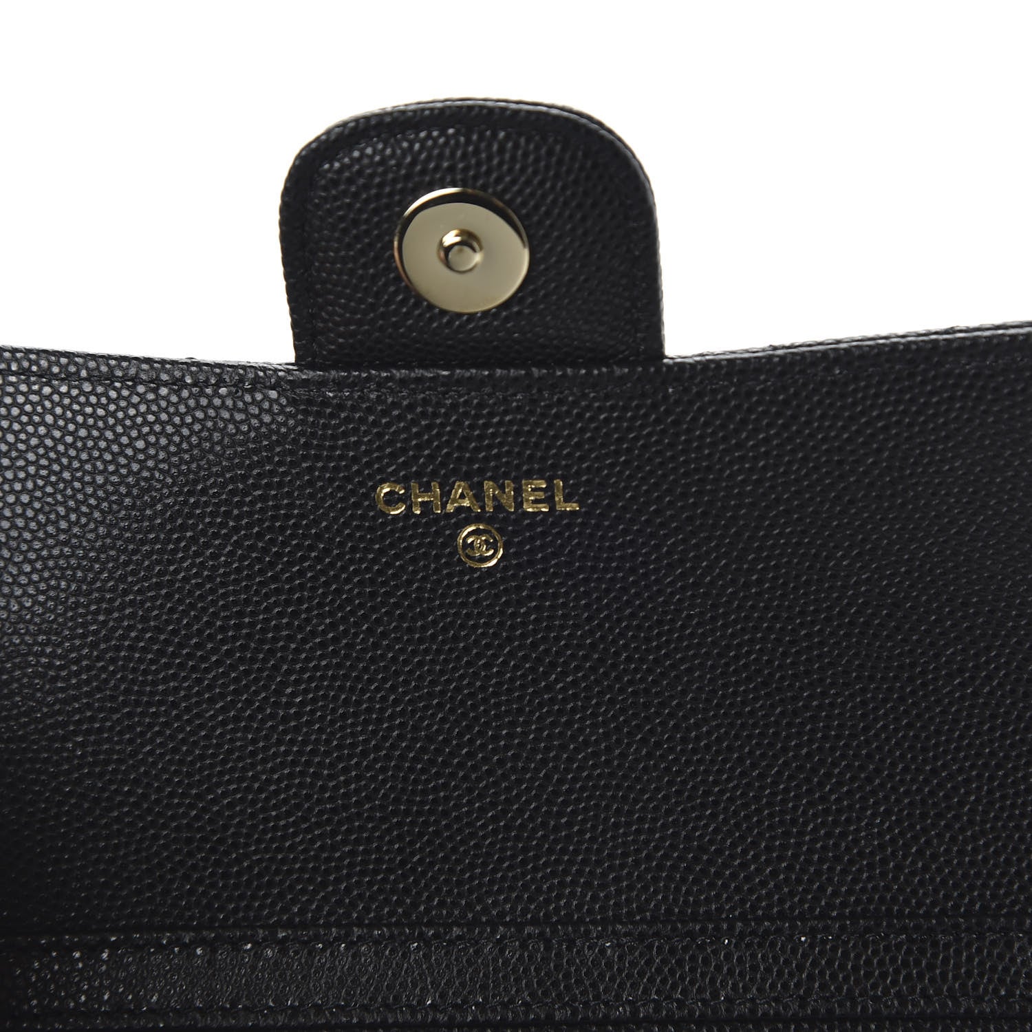 Chanel Caviar Quilted Glasses Case With Chain Black 8 of 12