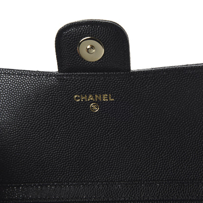 Chanel Caviar Quilted Glasses Case With Chain Black 8 of 12
