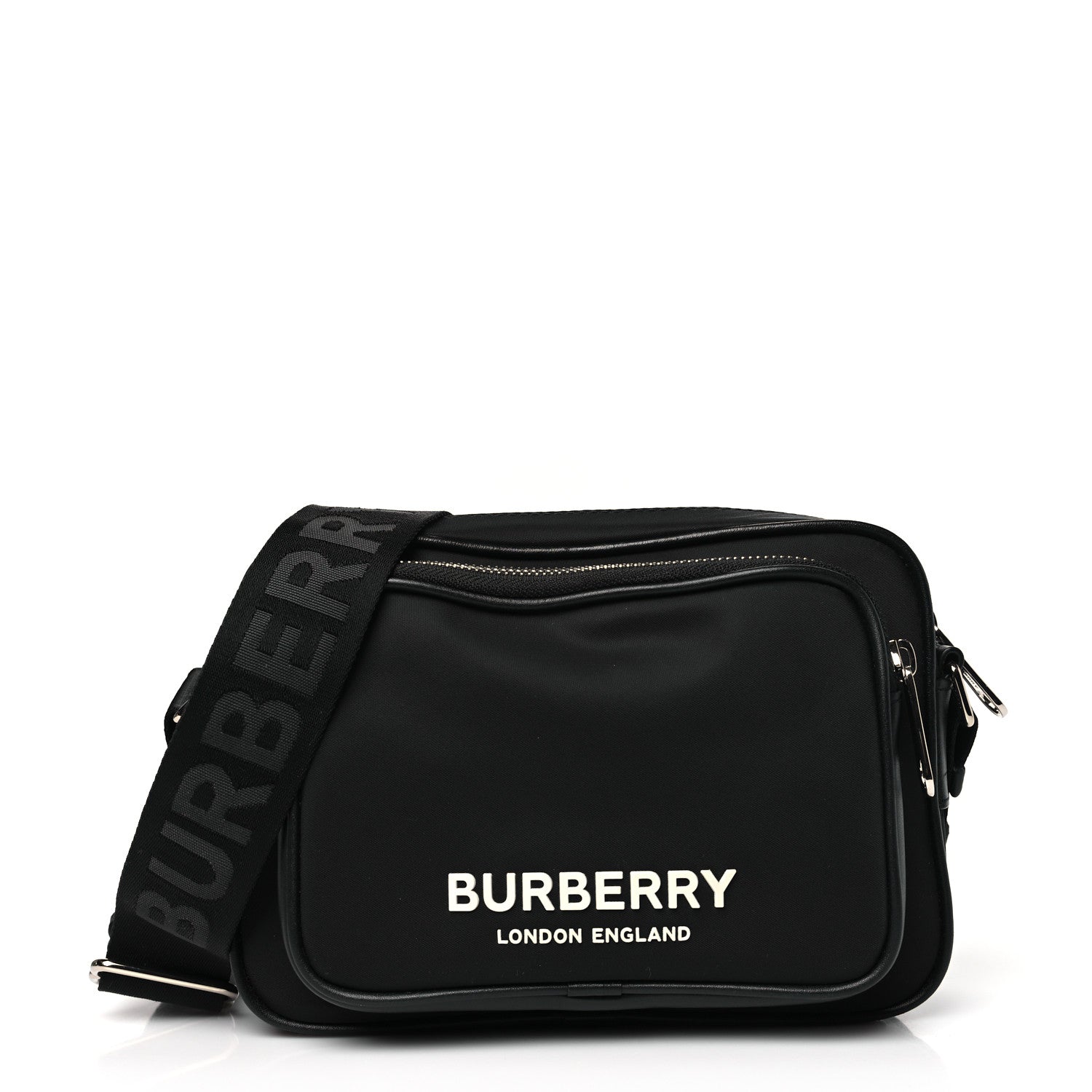 Burberry Nylon Paddy Crossbody Bag Black 1 of 11