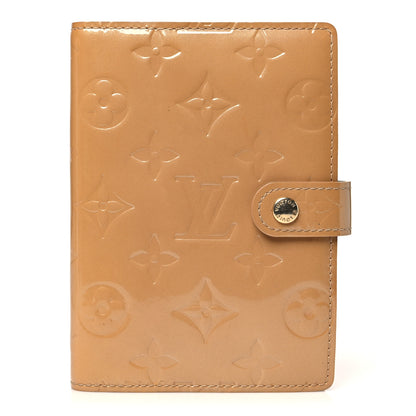 Louis Vuitton Vernis Small Ring Agenda Cover Marshmallow 1 of 10
