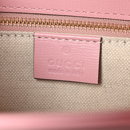 Gucci Azalea Calfskin Horsebit 1955 Shoulder Bag New Cherry Red Wild Rose 6 of 10