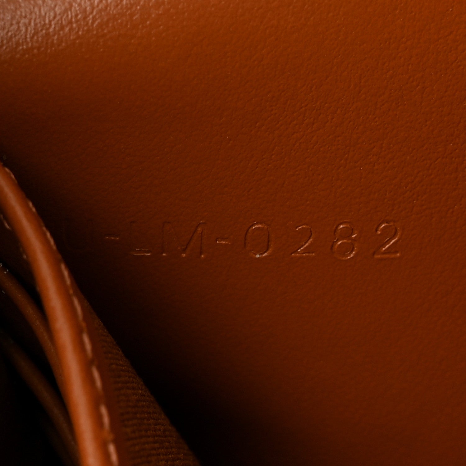 Celine Triomphe Canvas Lambskin Wallet On Strap Tan 8 of 11