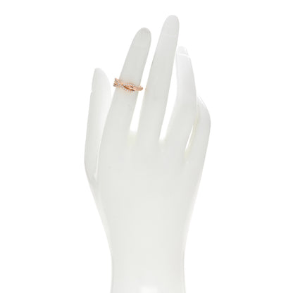 Tiffany 18K Rose Gold Diamond Infinity Ring 46 3.75 2 of 4