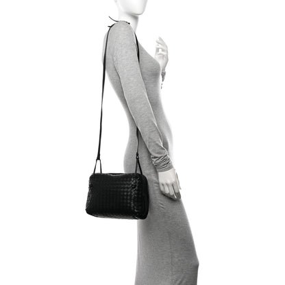 Bottega Veneta Nappa Intrecciato Nodini Bag Black 2 of 12