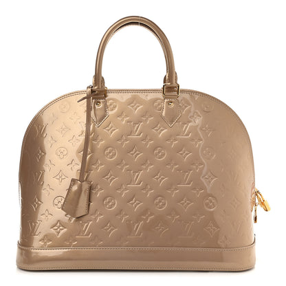 Louis Vuitton Vernis Alma GM Beige Poudre 1 of 10