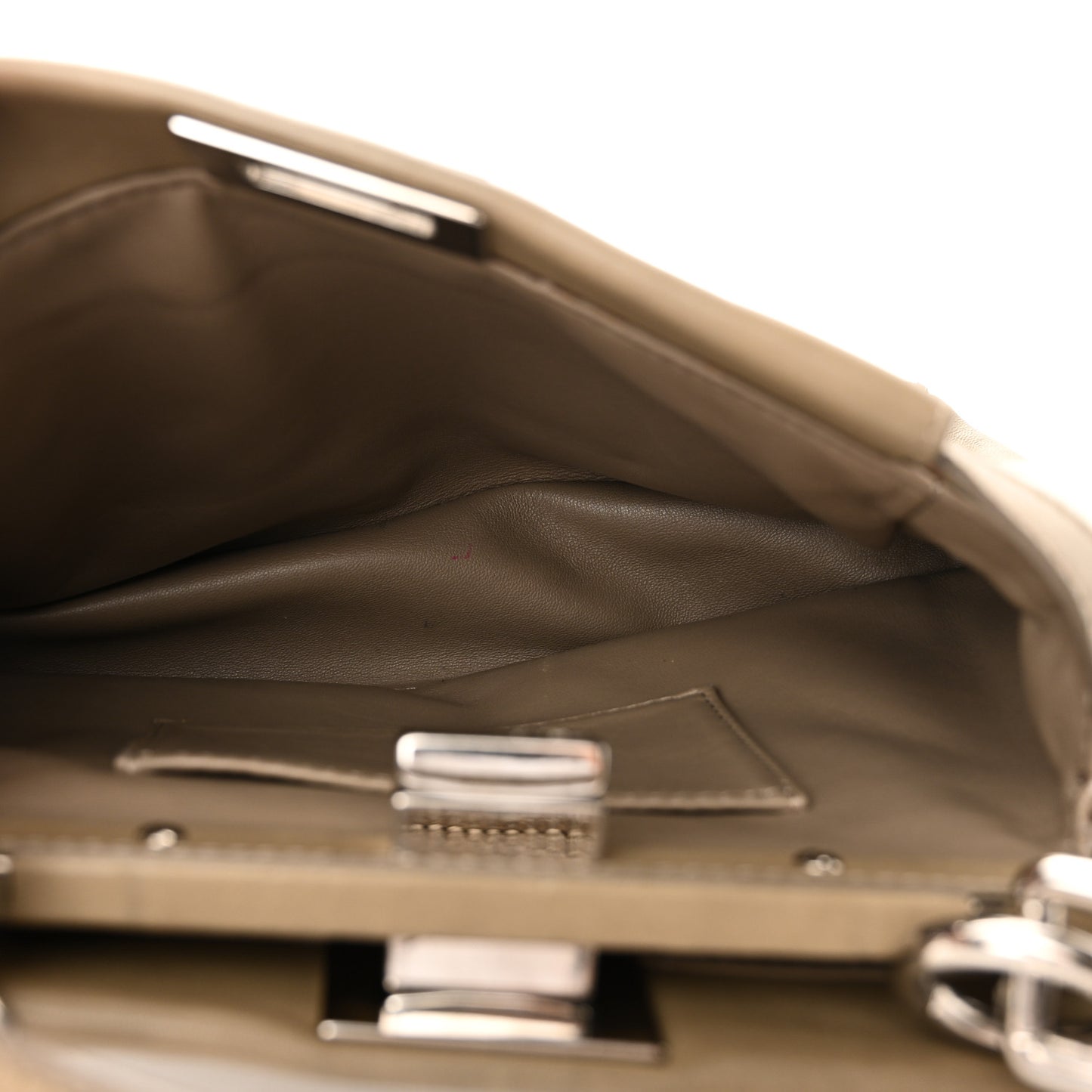 Nappa Mini Peekaboo Iconic Satchel Tortora