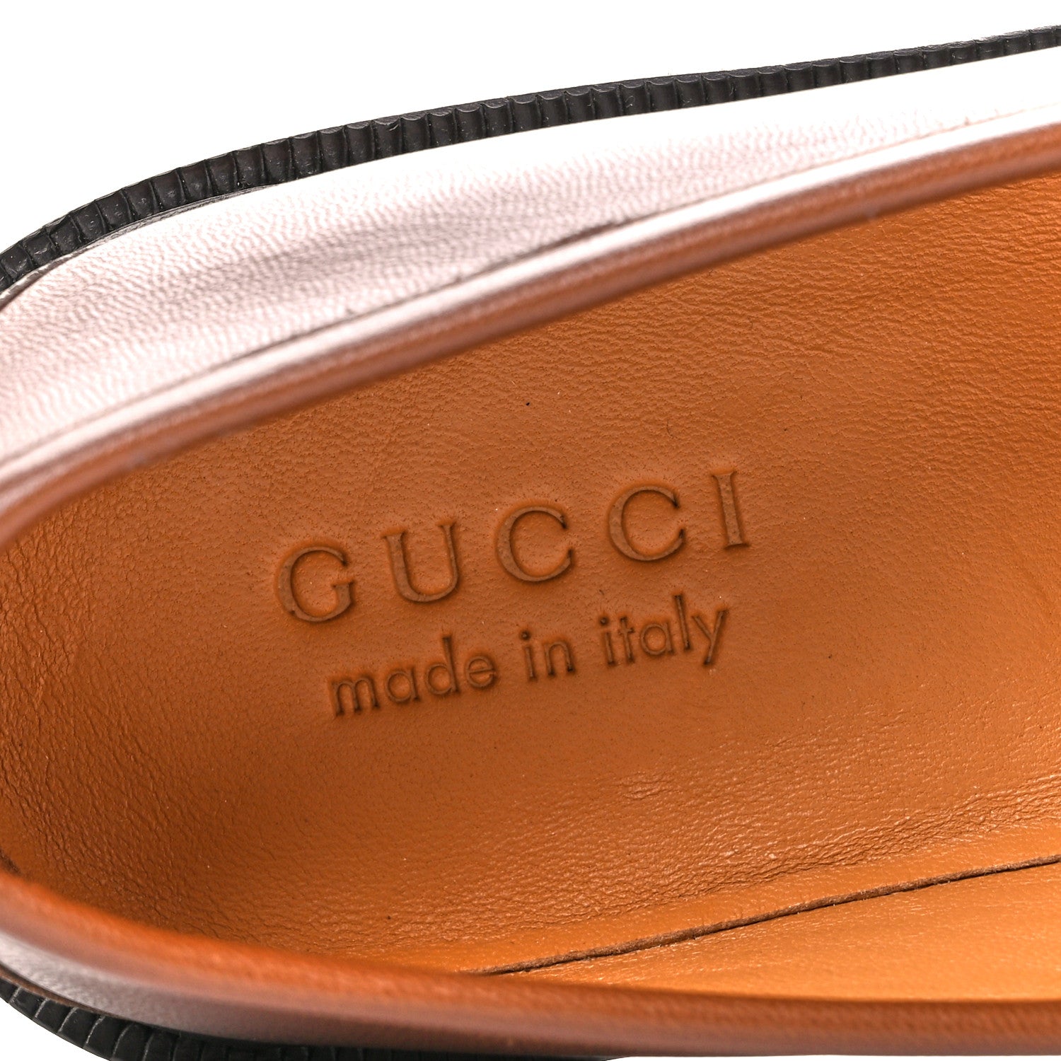 Gucci Goatskin Mens Horsebit Loafers 11 Brown Sugar 7 of 10