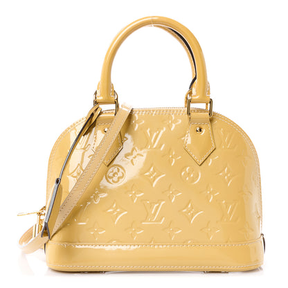 Louis Vuitton LOUIS VUITTON Vernis Alma BB Dune 1 of 12