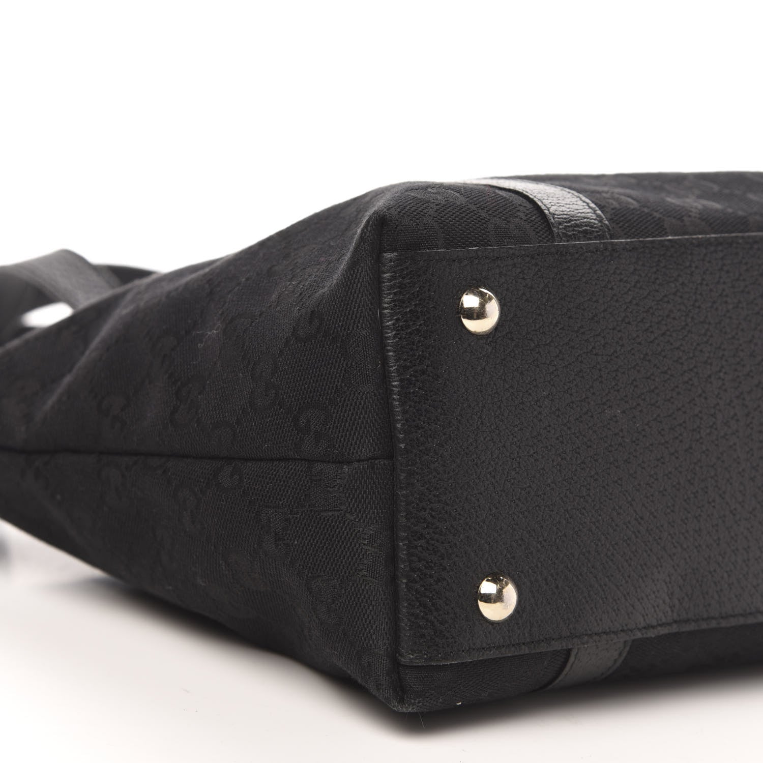 Gucci Monogram Abbey Medium Tote Black 9 of 10