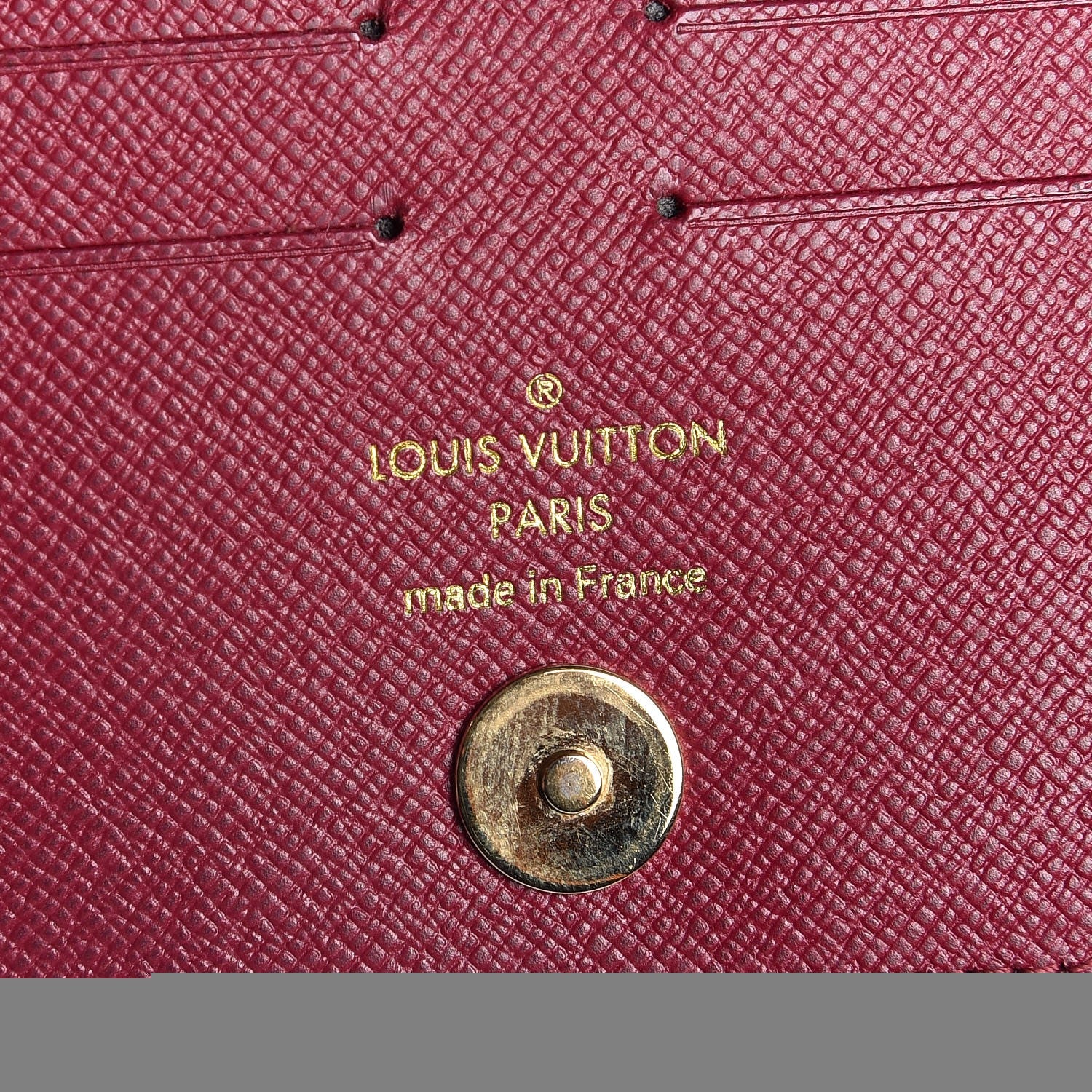 Louis Vuitton Monogram Adele Wallet Fuchsia 8 of 9