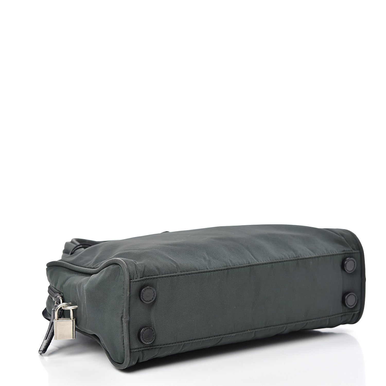 Prada Tessuto Nylon Top Handle Bag Black 3 of 13