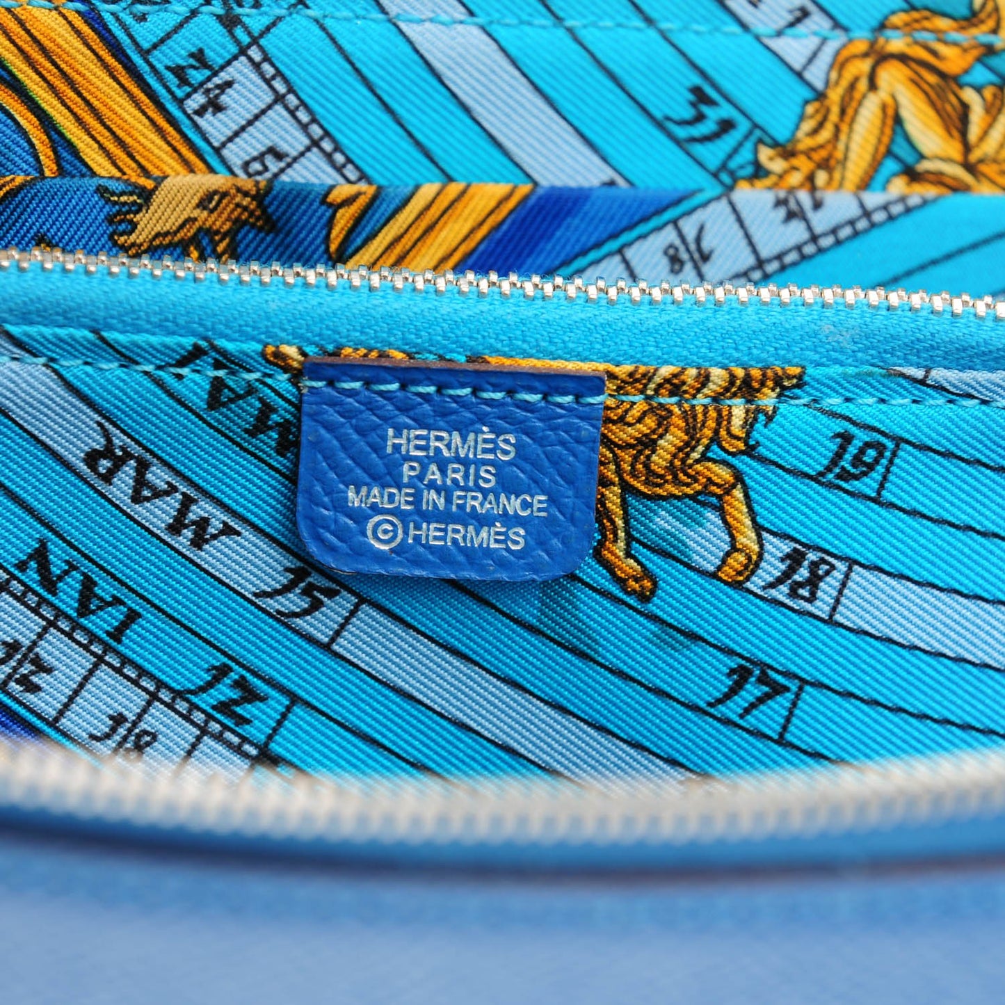 Epsom Silk'In Wallet Mykonos
