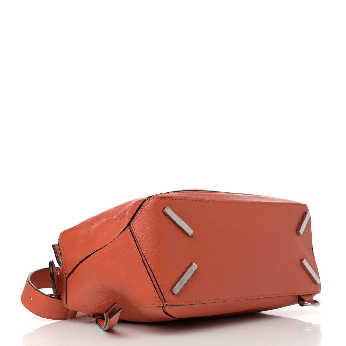 Calfskin Small Puzzle Bag Coral