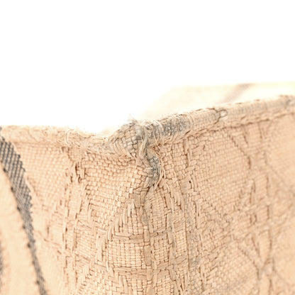 Christian Dior Raffia Cannage Medium Book Tote Natural 9 of 13