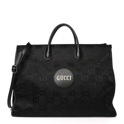 Gucci Econyl Nylon Monogram Large Off The Grid Tote Bag Black 1 of 9