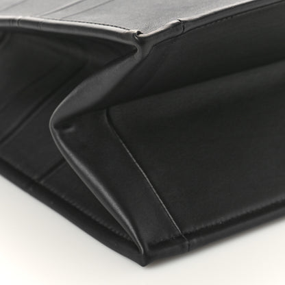 Christian Dior Calfskin Embossed Medium Book Tote Black 8 of 9
