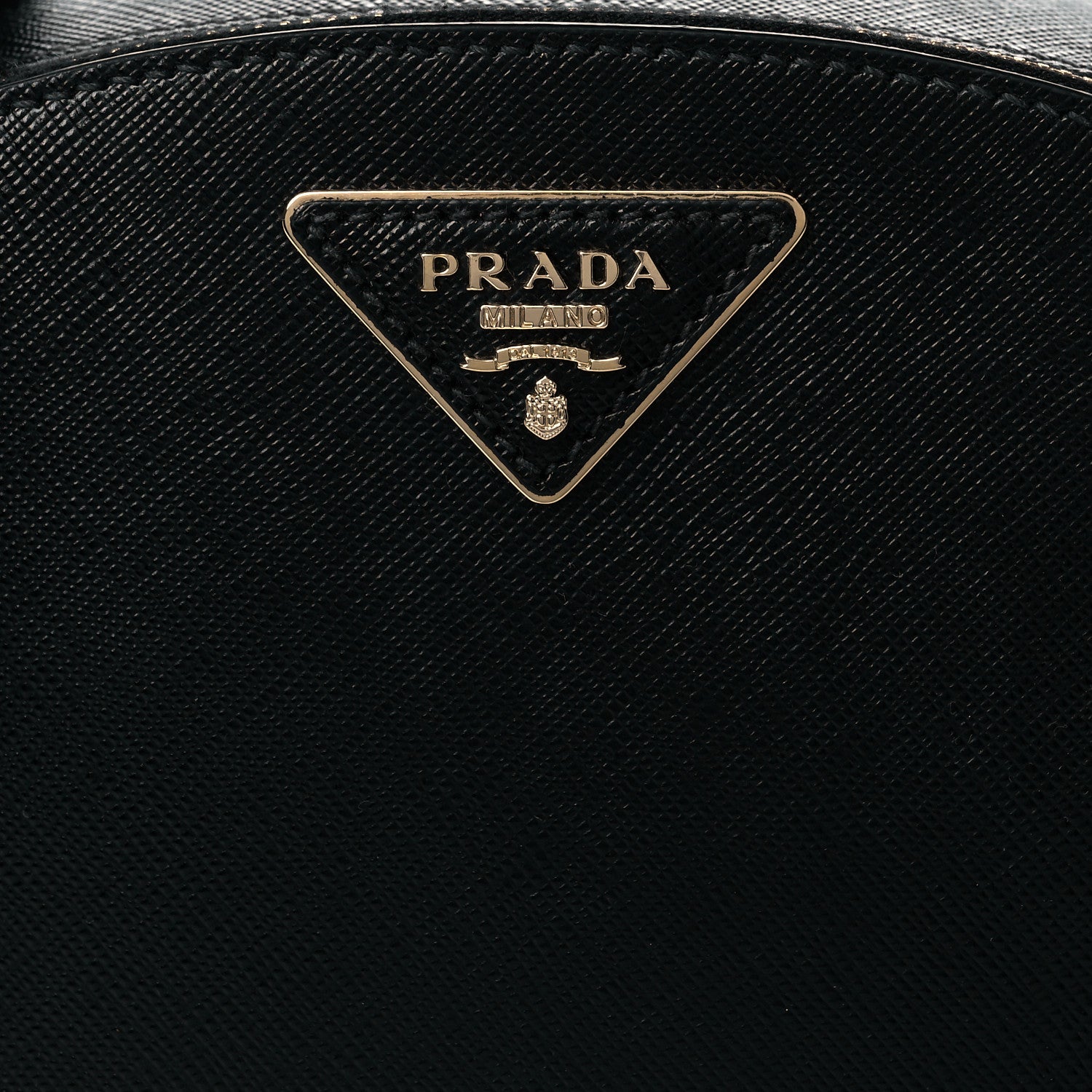 Prada Saffiano Lux Odette Crossbody Black 8 of 10