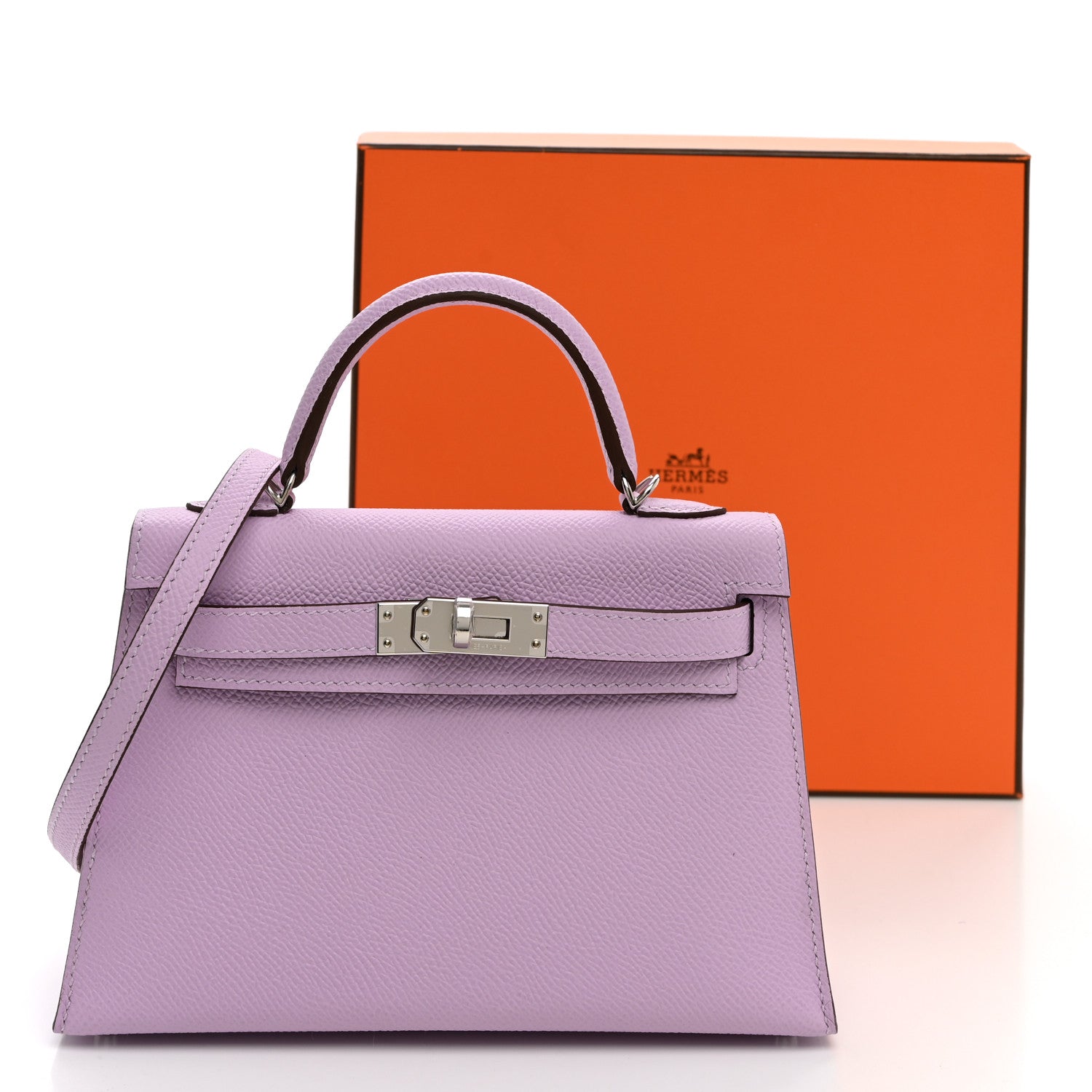 Hermes Epsom Mini Kelly Sellier 20 Guimauve 11 of 11