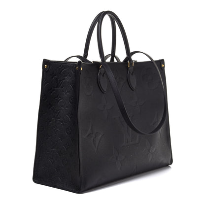 Louis Vuitton Empreinte Monogram Giant Onthego GM Black 3 of 9