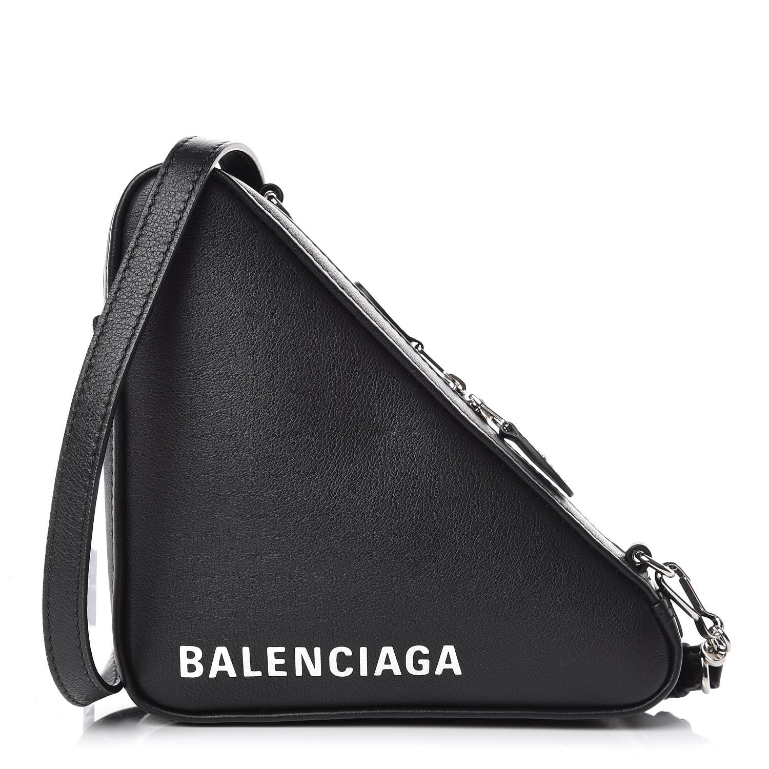 Balenciaga Calfskin S Triangle Duffle Black 1 of 10