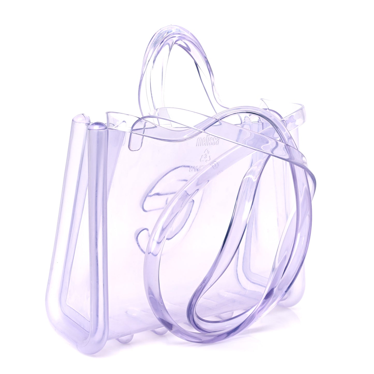 x MELISSA Jelly Medium Shopping Bag Clear