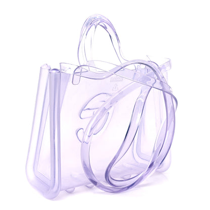 Telfar x MELISSA Jelly Medium Shopping Bag Clear 3 of 10