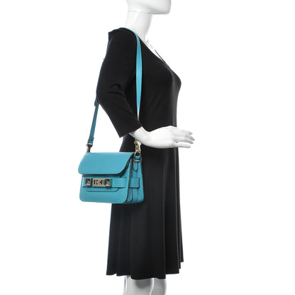 Proenza Schouler New Linosa Mini PS11 Classic Shoulder Bag Turquoise 2 of 15