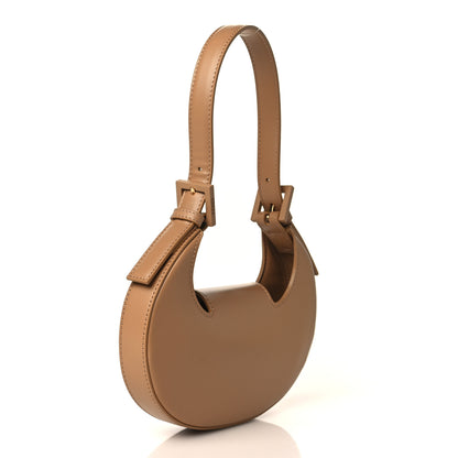 Fendi Vitello King Mini Cookie Hobo Bag Miele Scuro 3 of 8