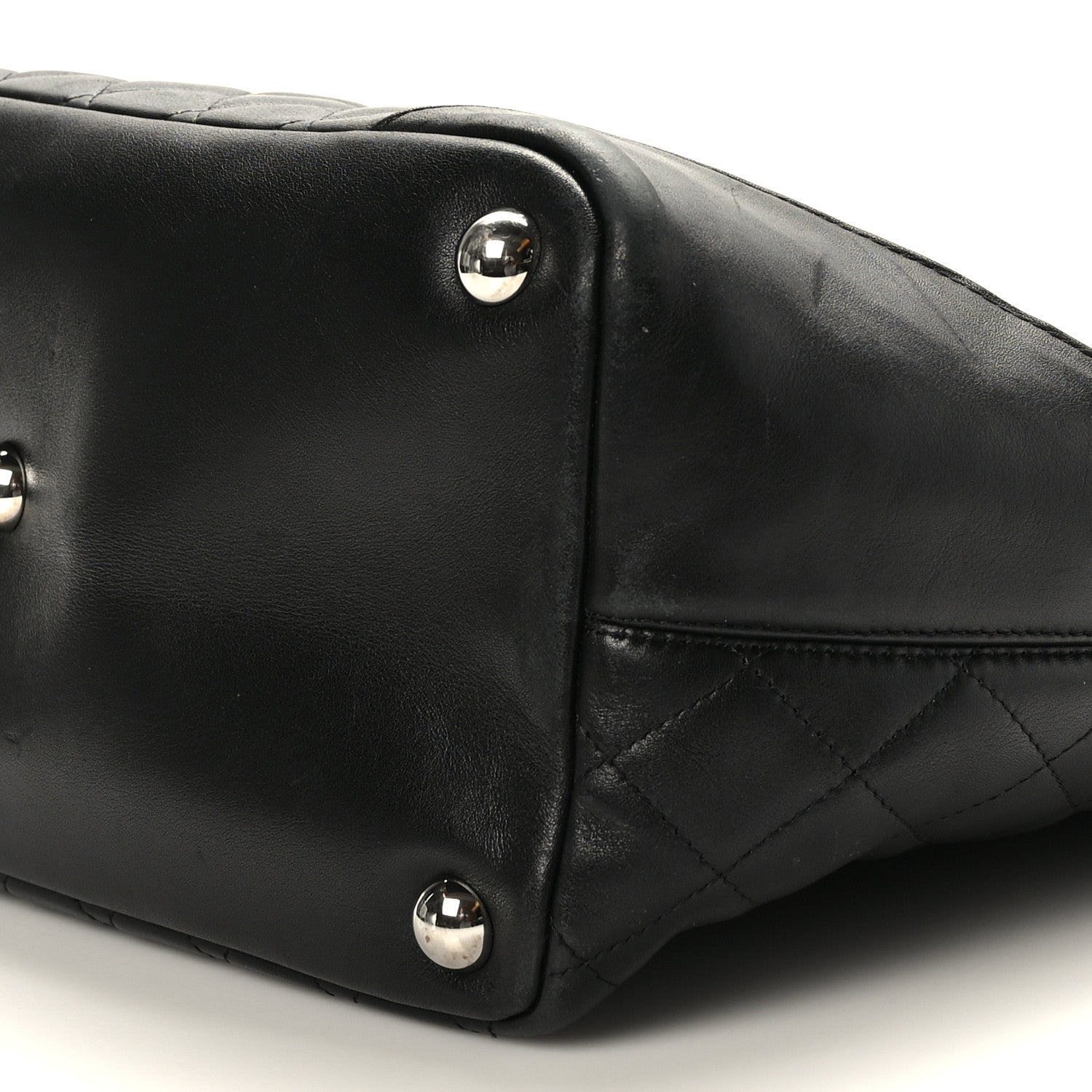 Chanel Calfskin Quilted Large Cambon Tote Black 9 of 9