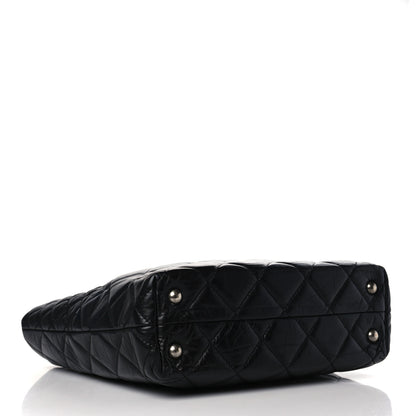 Chanel Aged Calfskin Reissue 2.55 Small Tote Black 4 of 9