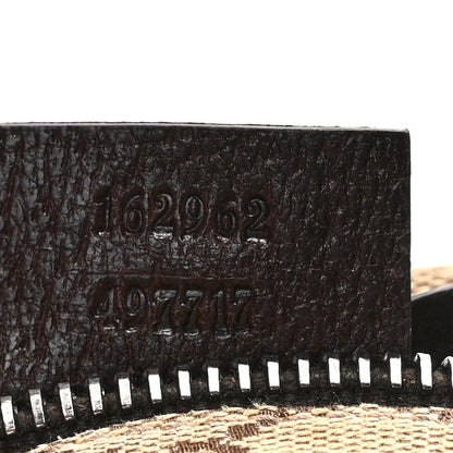 Gucci Monogram Web Belt Bag Dark Brown 7 of 14