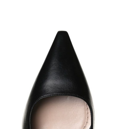Christian Dior Lambskin Ribbon J'Adior Slingback 65mm Pumps 39.5 Black 11 of 12
