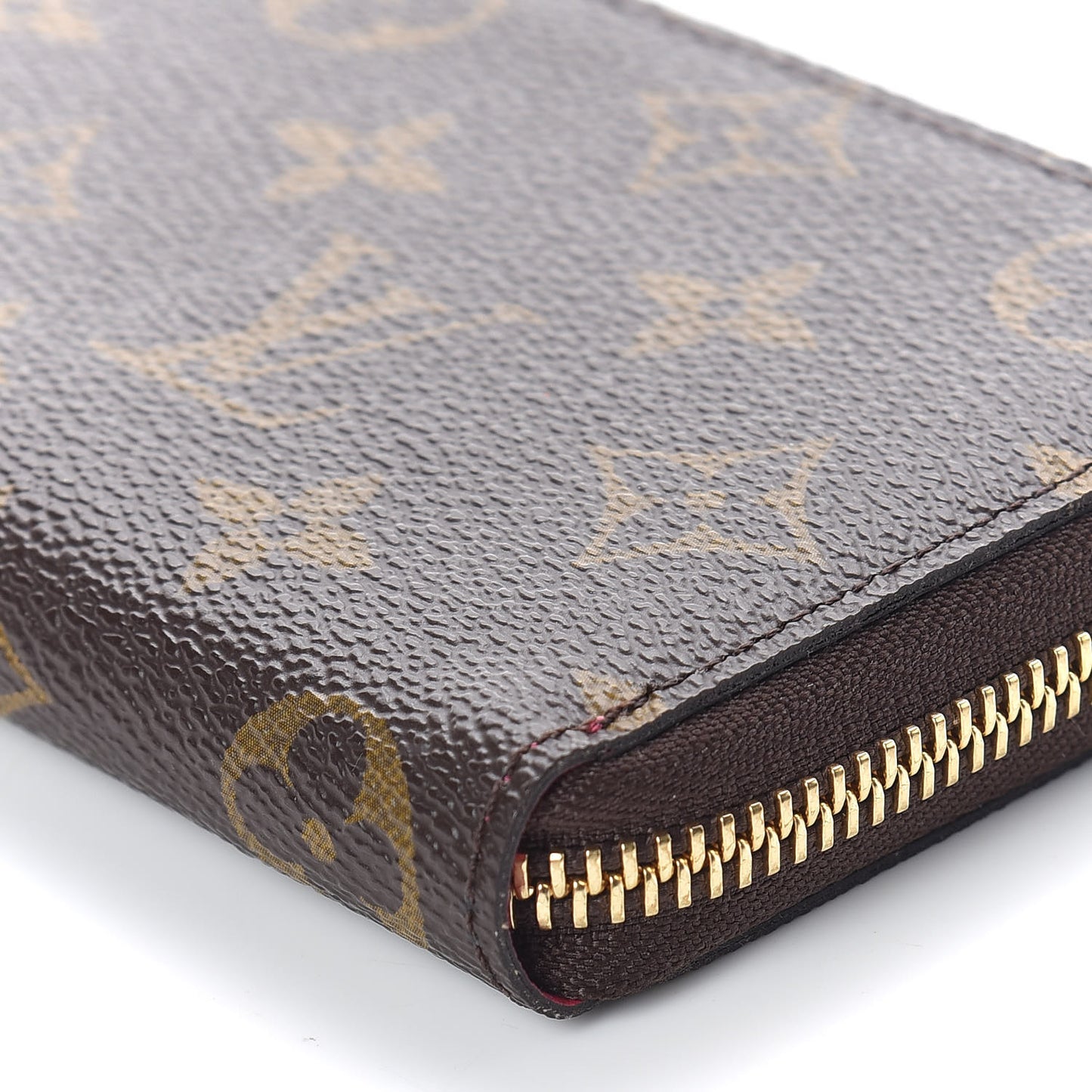 Monogram Clemence Wallet Fuchsia