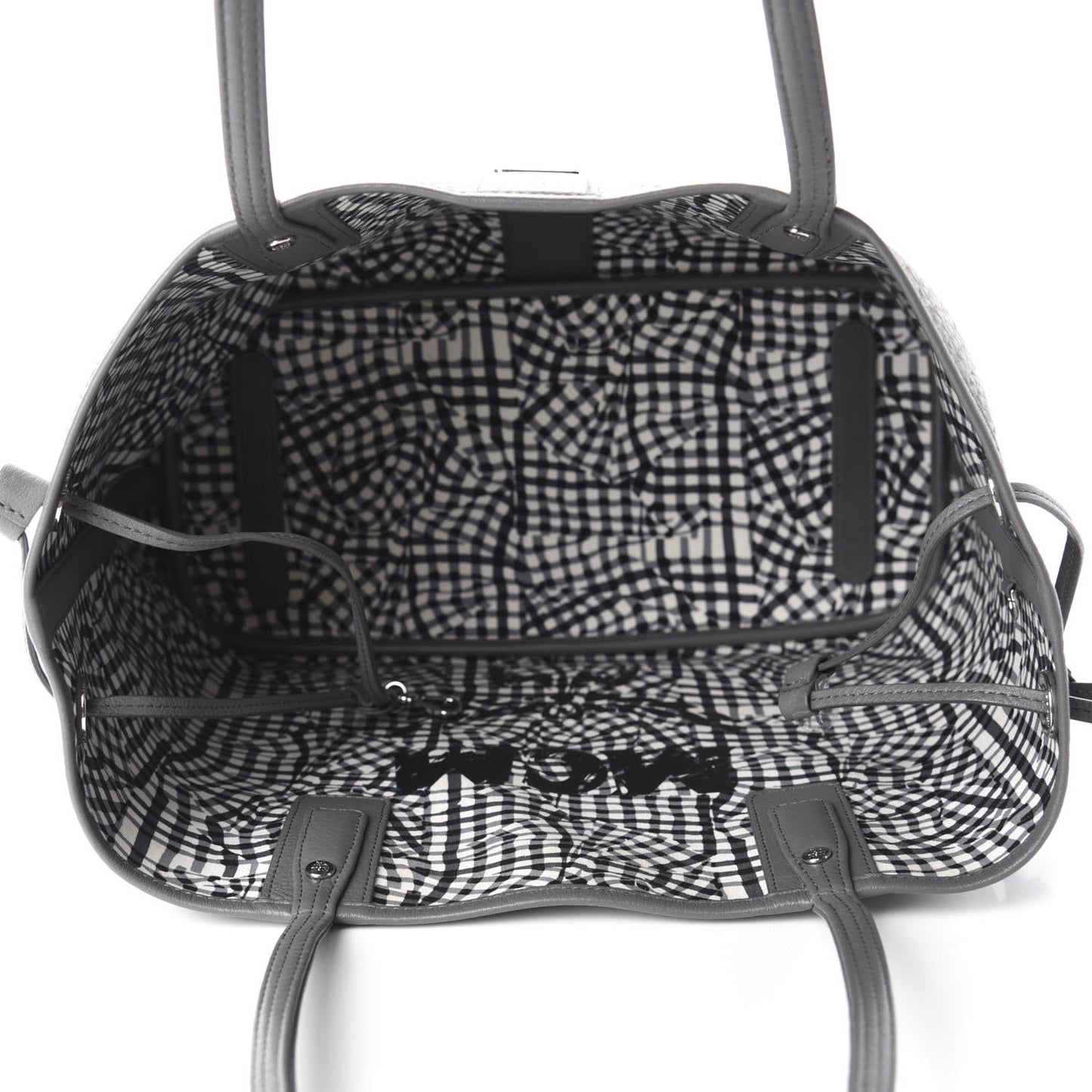 Visetos Medium Liz Reversible Shopper Tote Phantom Grey