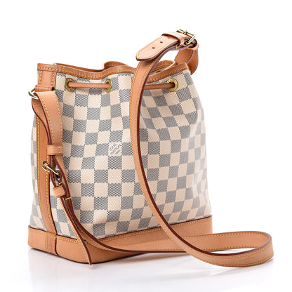 Louis Vuitton Damier Azur Noe BB 2 of 11